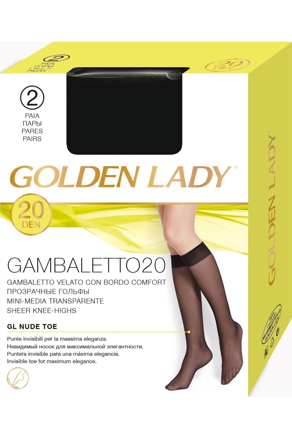 GOLDEN LADY Gambaletto 20