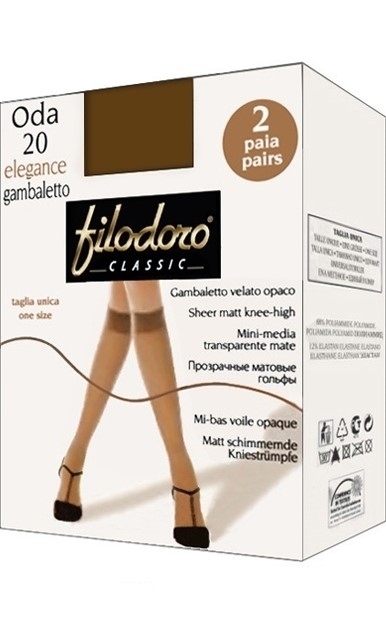 FILODORO Oda 20 elegance gambaletto